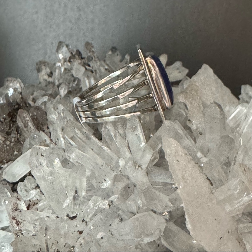 Rectangular Kyanite Ring - image 6